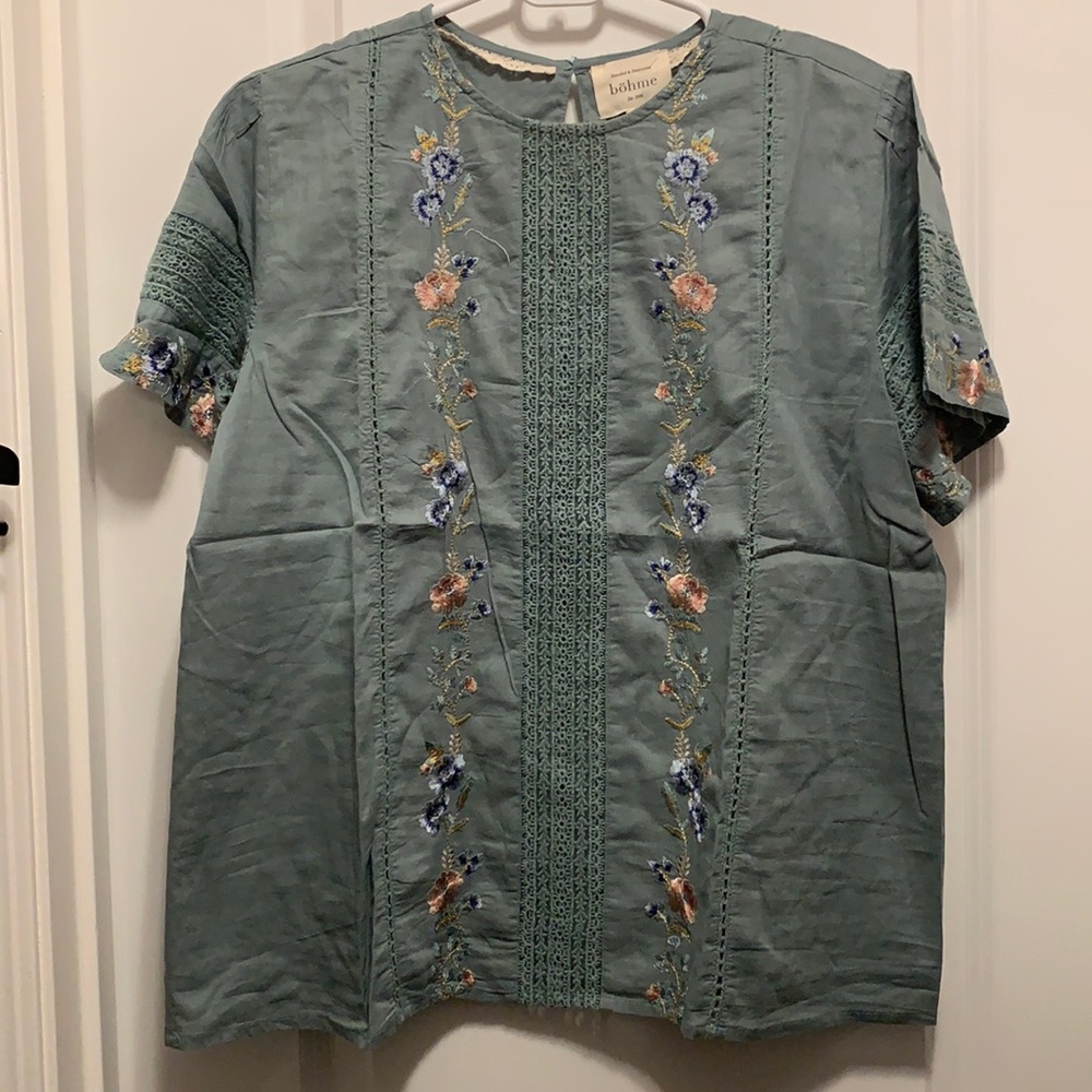Bohm embroidered blouse